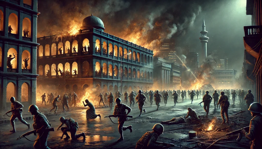 অপারেশন সার্চলাইটের নৃশংস হত্যাকাণ্ডের খবর বিশ্বে কিভাবে ছড়িয়ে ছিল
