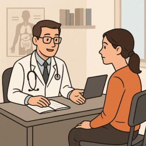 dialogue between doctor and patient